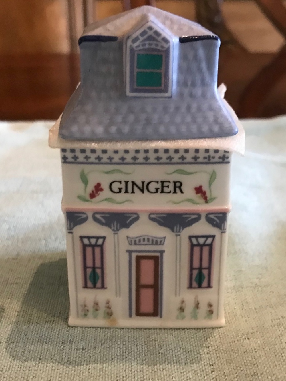 Lenox Village Spice Jar Ginger 1989